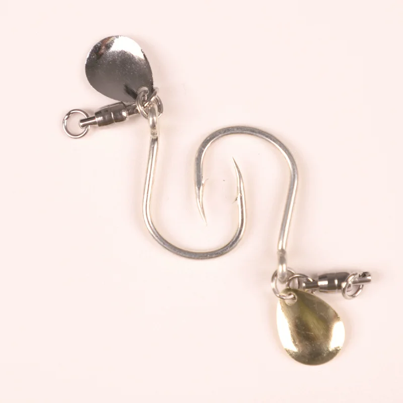 

5pcs 1/0 2/0 3/0 4/0 sea fishing hook swivel sharp hooks assist hook jigging hook lead jig sea hook boat fishing hook