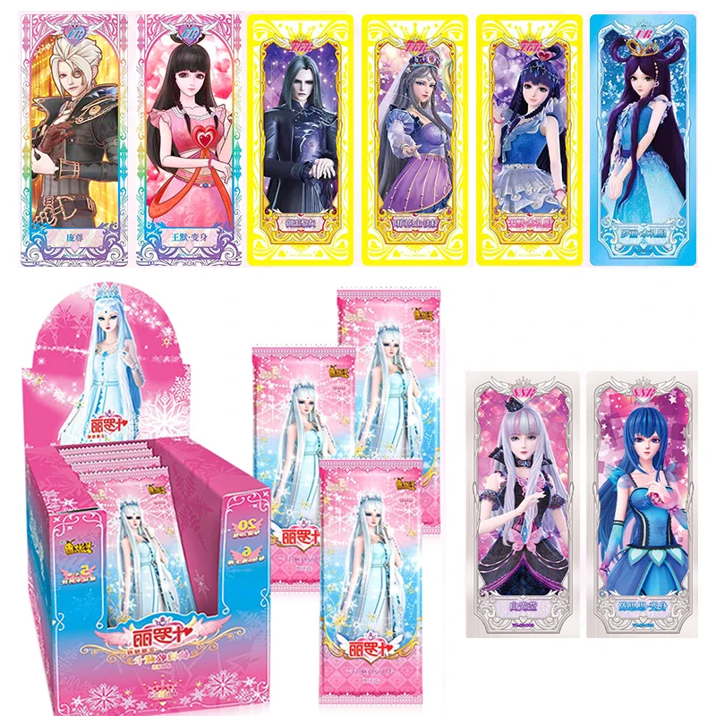 

Алмазная упаковка Yeluo Lijing, Волшебная карта созвездий, полный набор карт, мультяшная фигурка TGR SSR UR, игра, коллекционная карточка, игрушка, под...