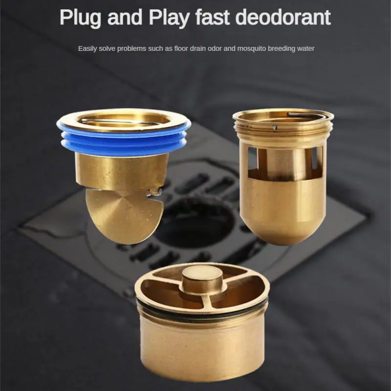

Water Drain Filter Floor Strainer Plug Trap Siphon Sink Anti Odor Pest Prevention Deodorant for Kitchen Bathroom Accessories