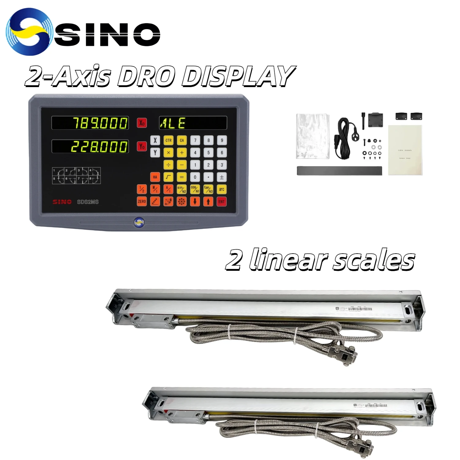 

SDS2MS 2-осевой цифровой дисплей для фрезерного станка