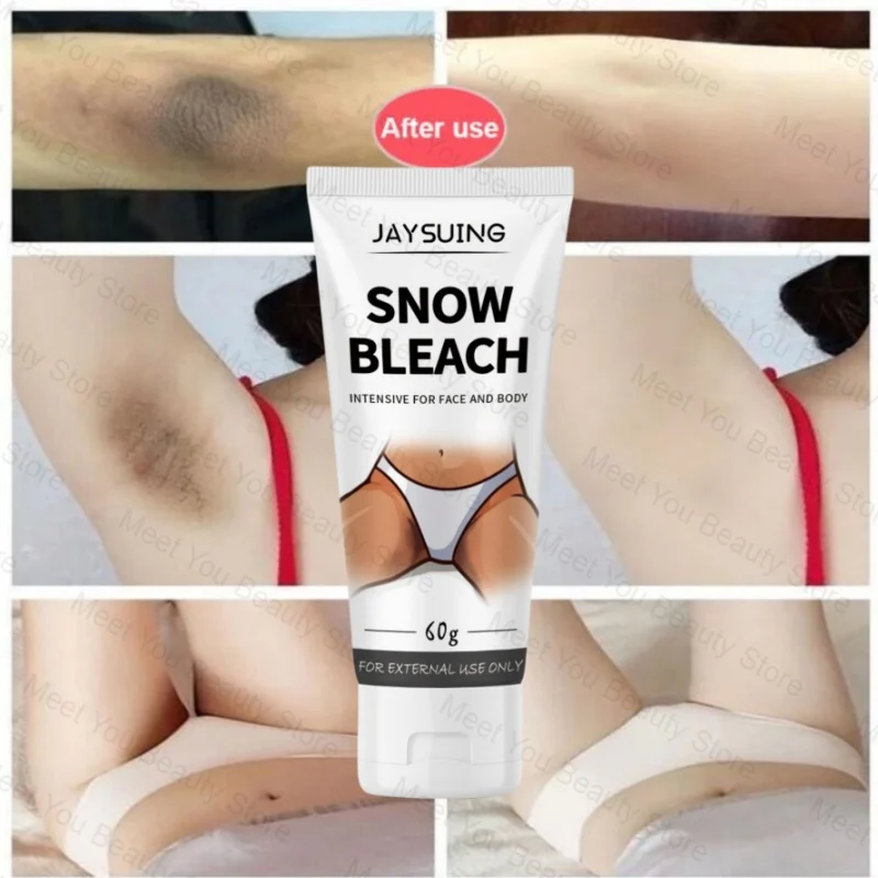 Отбеливающий крем для темной кожи подмышек бедер внутренних суставов осветление