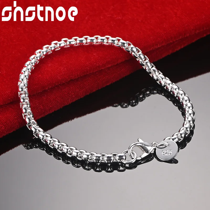 

Браслет-цепочка SHSTONE из серебра 925 пробы, 4 мм