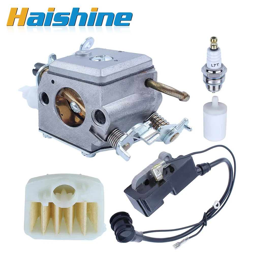 

Carburetor With Ignition Cokil Air Filter Fit For Husqvarna 340 345 346 350 353 Chainsaw
