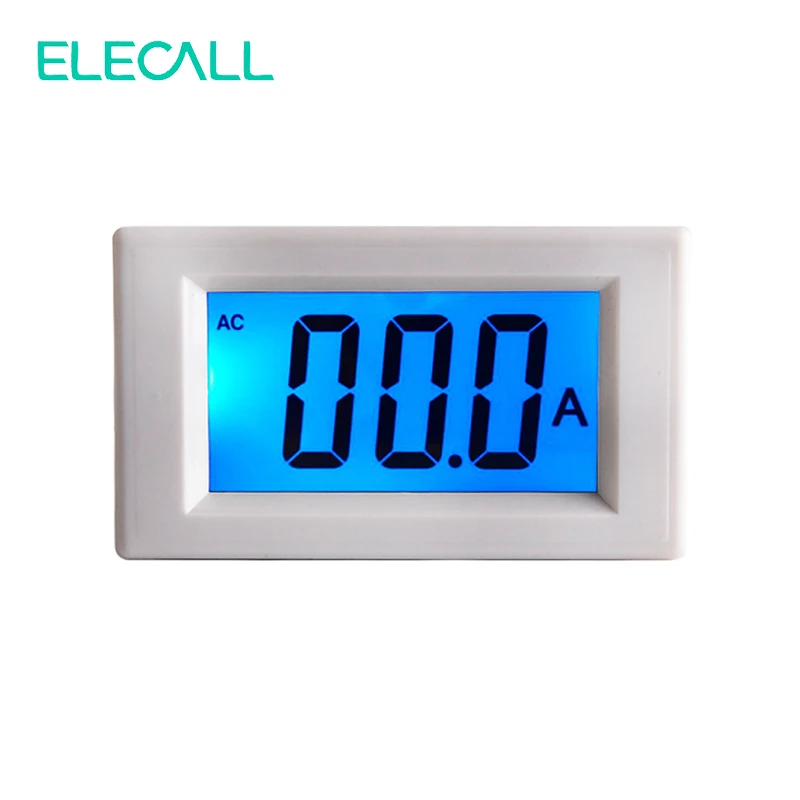 

D85-240T AC 50A ЖК цифровой дисплей измеритель тока Высокая точность амперметр с синей светильник кой