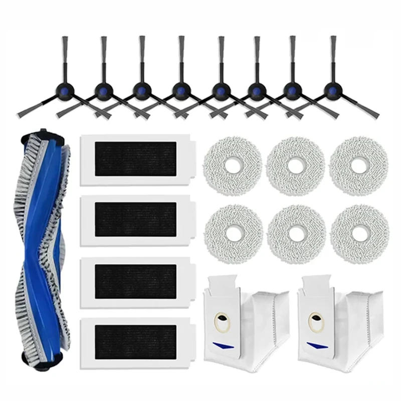 Запчасти Для Ecovacs Debot T30 Pro Omni OMNI YEEDI M12 + основная боковая щетка фильтр НЕРА Швабра