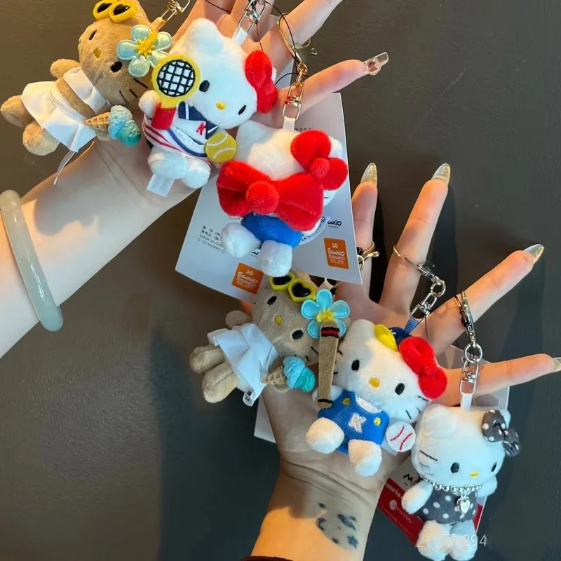 Новое поступление лимитированная кукла Ennis Hello Kitty Сумка с подвеской милый рюкзак