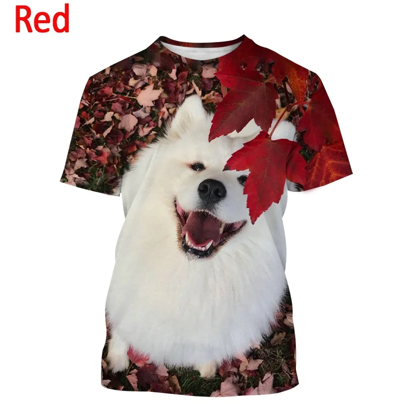 Повседневная Милая футболка с 3D-принтом для мужчин и женщин рисунком животных