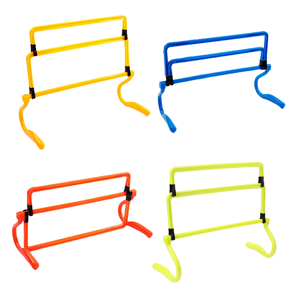 

Hurdle Foldable Removable Football Barrier Frame Soccer Assembled Adjustment Height Barrier For Training Sensitive Speed