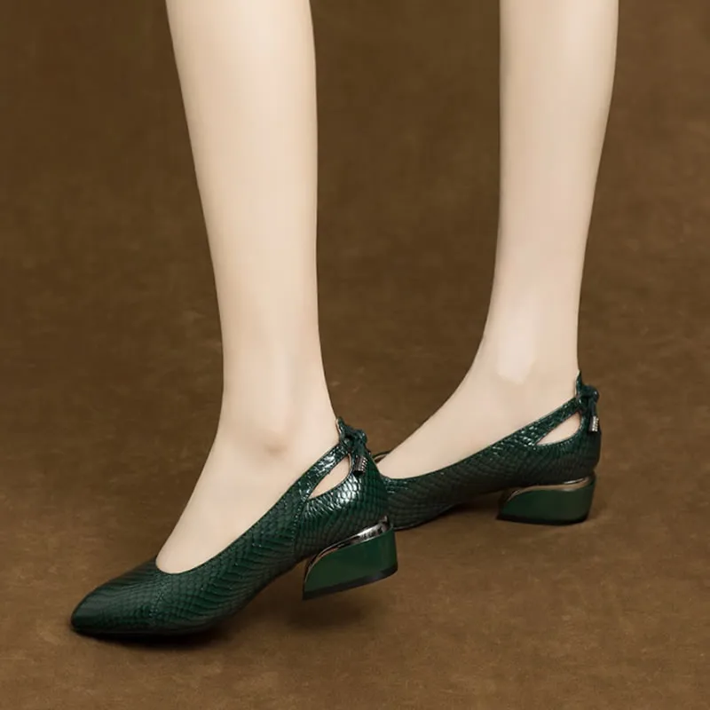 Рисунок 4 - Туфли-лодочки женские из натуральной