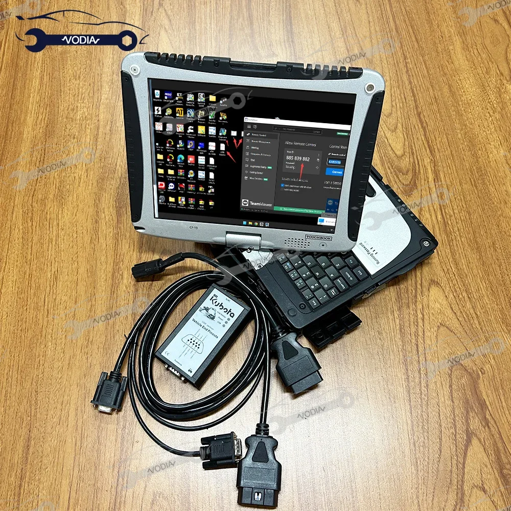 2024 для сельскохозяйственного трактора KUBOTA комплект DIAGNOSTIC диагностического