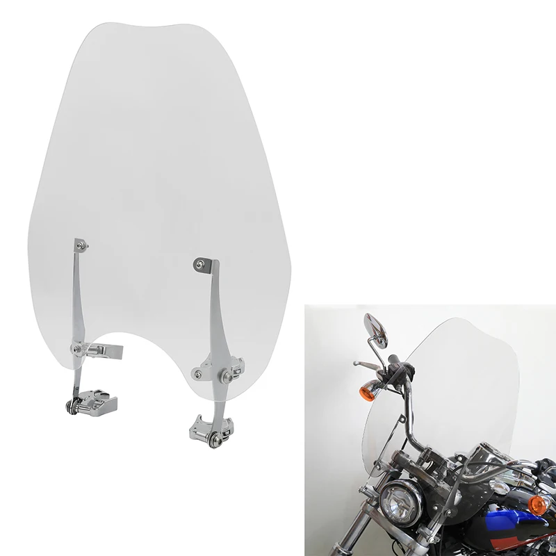 Зажимы для лобового стекла и кронштейна 41 мм пригодные Harley Softail FXS FXST FXSTC 1988-2013