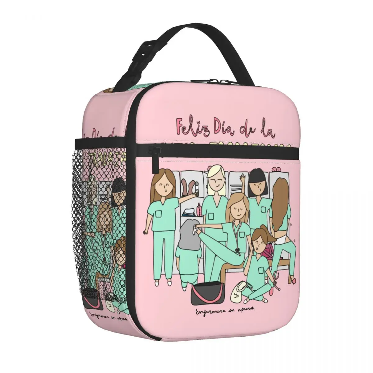 Изолированная сумка для ланча Термосумка контейнер с защитой от протечек