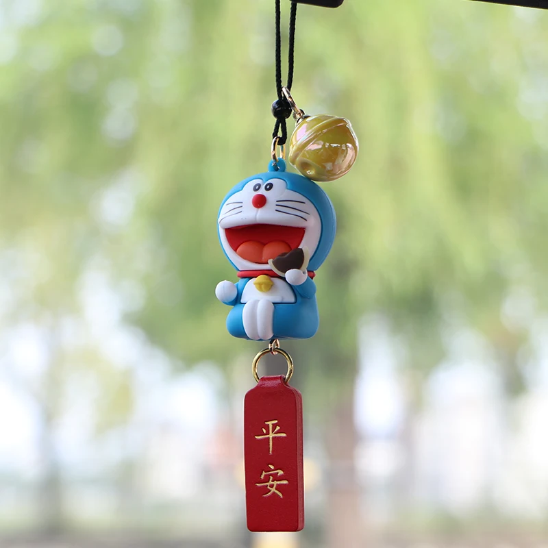 Фото Doraemon подвеска для салона автомобиля Ping An Wealth Attraction подвеска для зеркала заднего вида автомобильные украшения товары №1
