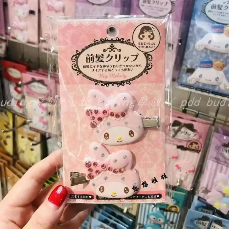 Sanrio Hello Kitty Mymelody Cinnamoroll заколка для волос сломанная аксессуары зажим в виде