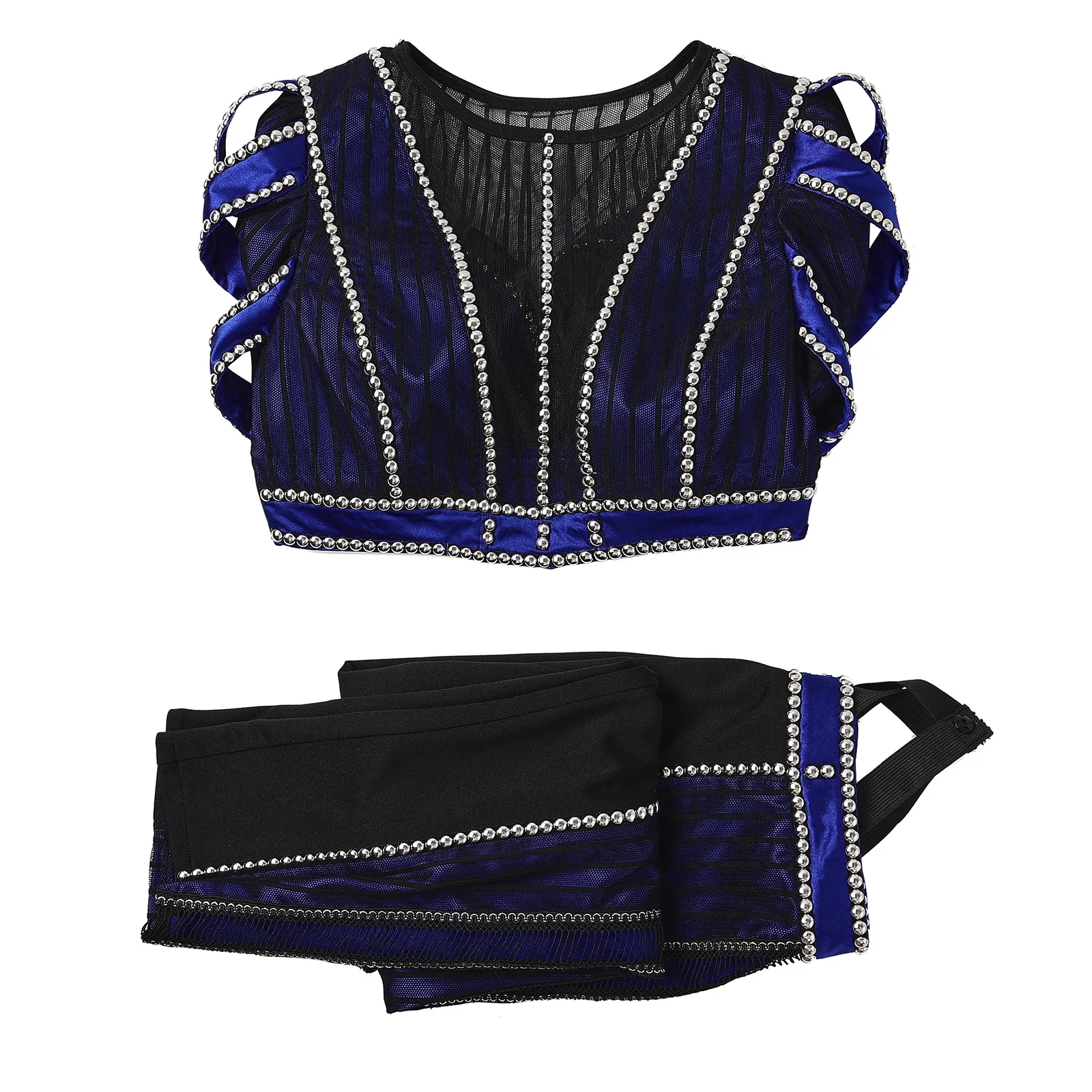 Музыкальный костюм для косплея Six Catherine Parr женский синий заклеп горячая