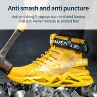 Рабочие ботинки с защитой#3
