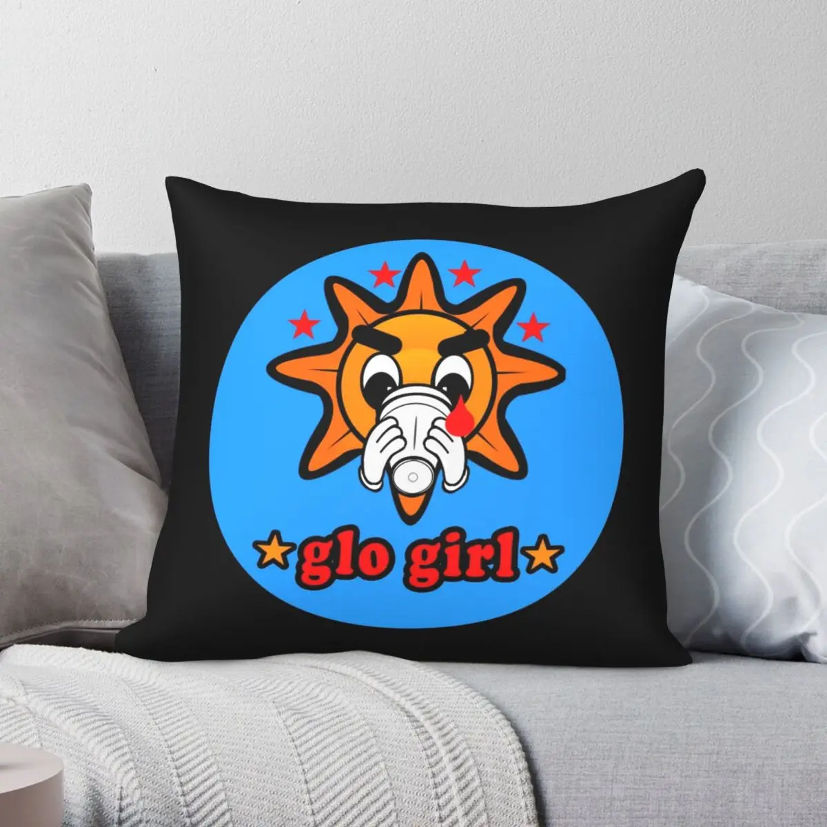 Квадратная наволочка Chief Keef Glory из полиэстера и льна бархатная креативная