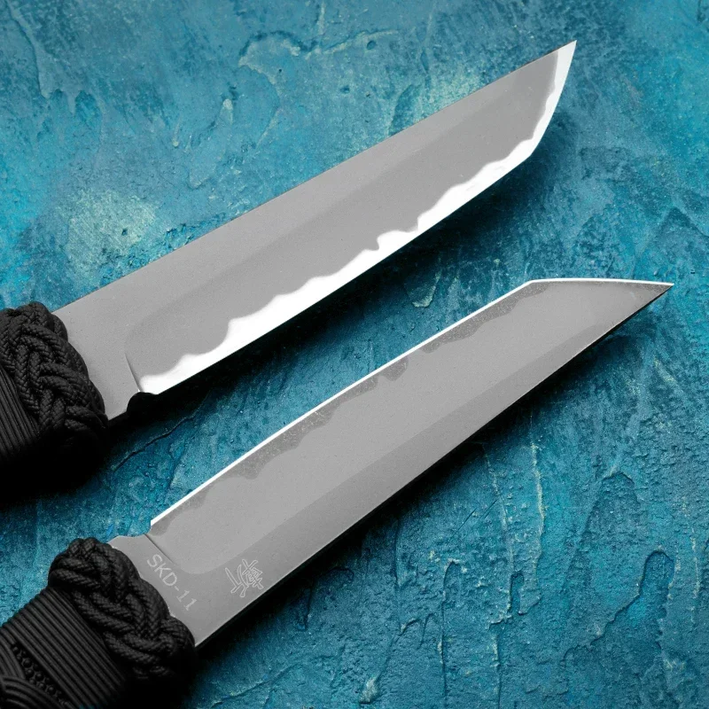 HUANGFU Высококачественный нож с фиксированным лезвием из искусственной стали