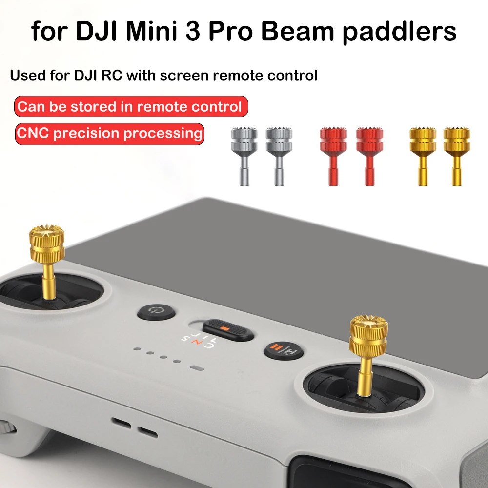 

for DJI RC Thumb Joystick Mini3 Pro with Screen Remote Control Aluminum Alloy Joystick