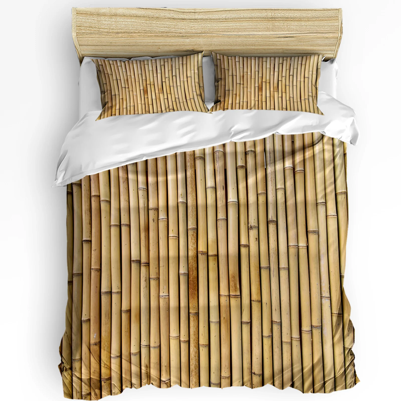 

Бамбуковый Ретро потертый пододеяльник с растениями Комплект постельного белья двойное домашнее кресло наволочки комплект постельного белья для спальни без простыни