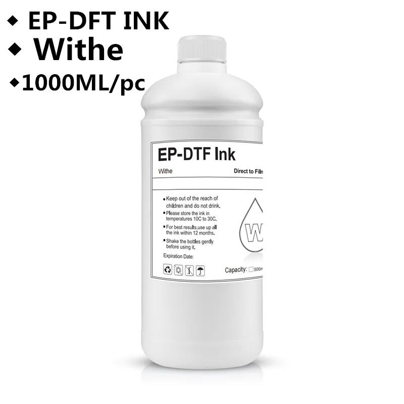 1000 мл чернила DTF для Epson L800 L805 DX5 DX7 XP600 I3200 I4720 I5113 переводной пленки пленочный