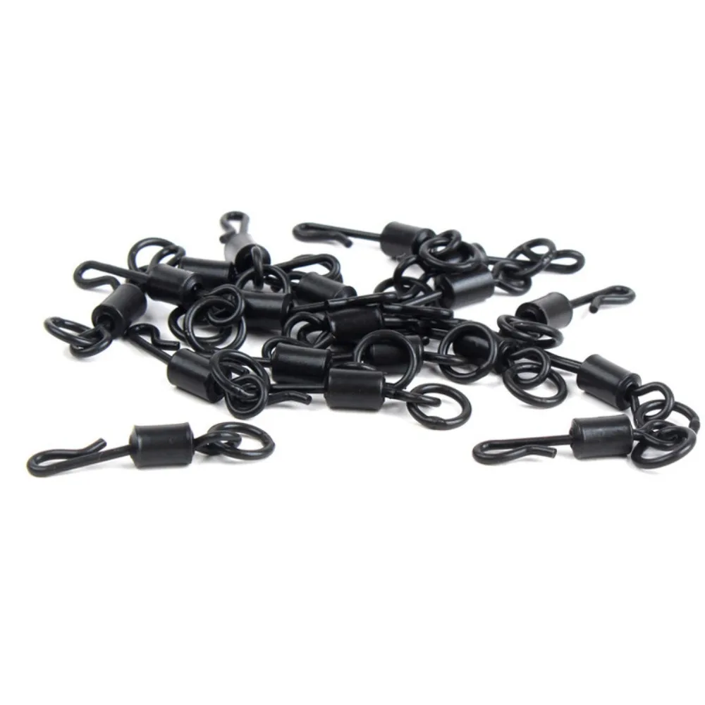 

20Pcs/Set Chod Beads Rolling Quick Change Swivels Tackle for Heli Carp Fishing