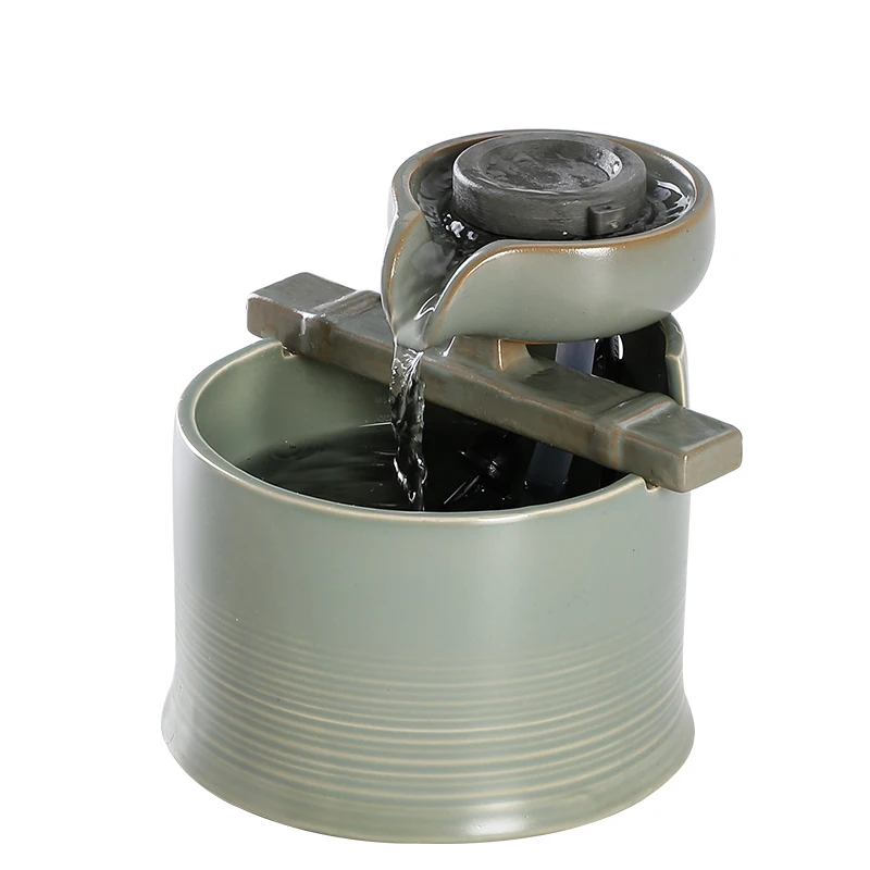 Приносящий удачу водный орнамент домашний фонтан цикл украшение для гостиной