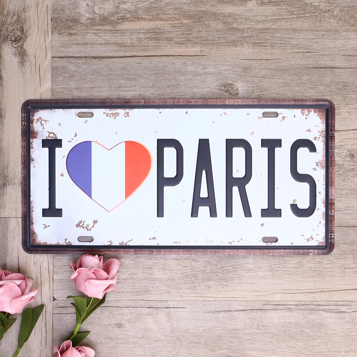 

1Pc Painting Metal Simple Fashion Iron Vintage Decorative Signs for Shop Wall Home Bar Coffee