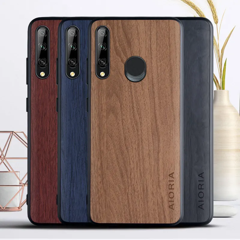 

WoodLike Case for Huawei P30 Lite Pro Mate 30 Y9 Prime 2019 Honor 8A Pro Y6 8X 8C 10i 20i View 10 20 Lite P Smart 3in1 Material