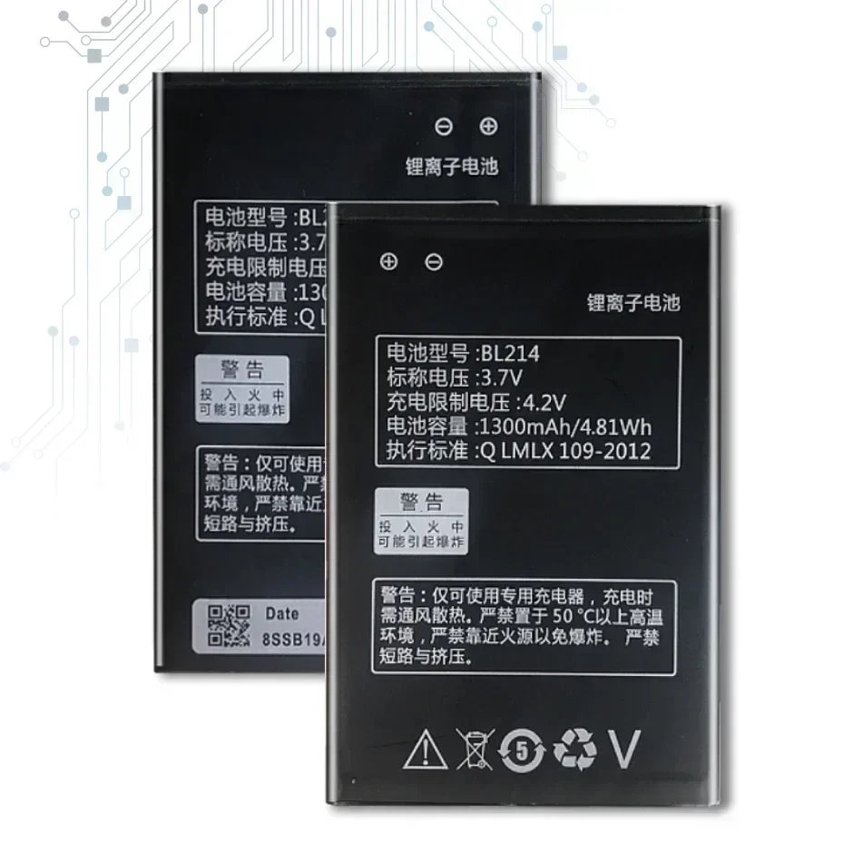 Литиевая аккумуляторная батарея для Lenovo высокое качество 3 7 В 1300 мАч BL 214 BL214 BL-214