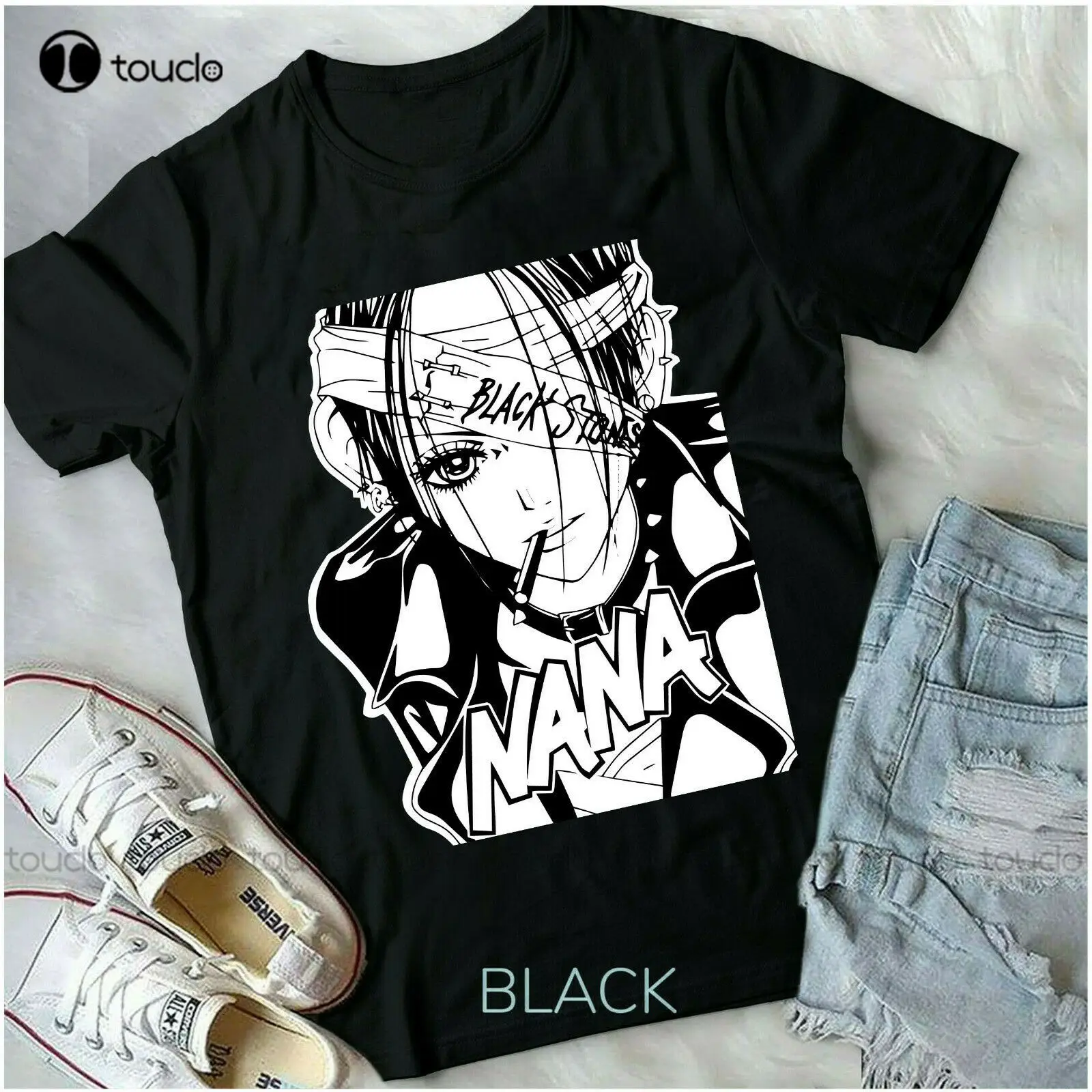 

Nana Shin Black Stones Shin'Ichi Okazaki Brown And Black Anime Japan New Graphic Unisex T-Shirt Tee Shirt Xs-5Xl Custom Gift New