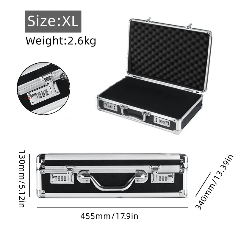 

Алюминиевый ящик для инструментов с паролем