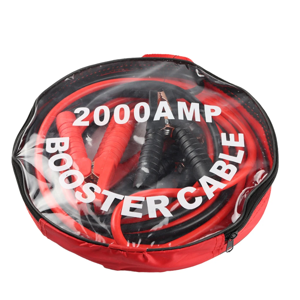 

4m Car Battery Jump Booster Cable Vehicle Truck Safety Conductive Jumpers Professional Maintenance Parts Accessories