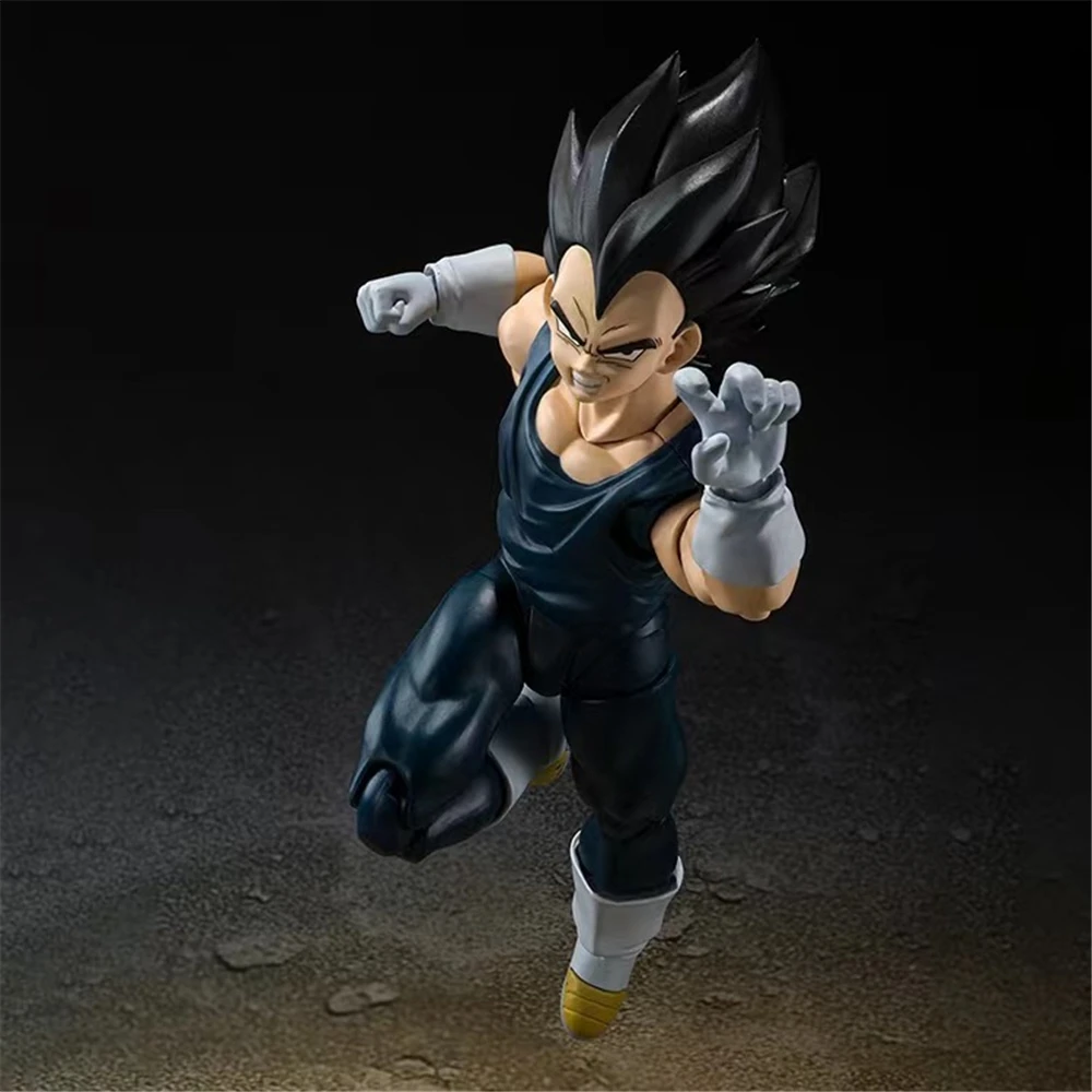 

Аниме Dragon Ball Z Super Saiyan Vegeta Battle Ver. Экшн-фигурка из ПВХ, подвижная игровая статуя, Коллекционная модель, детские игрушки, кукла, подарки