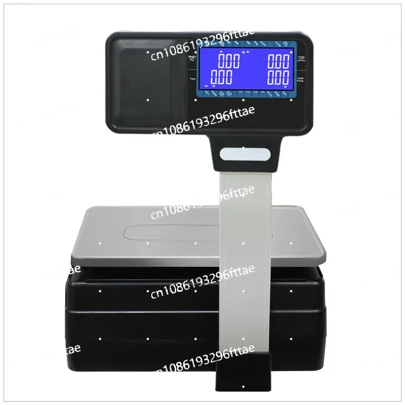 Экспорт на английском языке весы с двойным штрих-кодом для супермаркетов