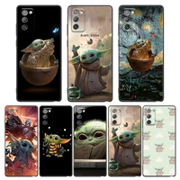 phone case for samsung galaxy m62 m52 m51 m32 m31 m22 m11 m01 f62 f52 f42 f22 f12 soft cases cover cute lovely baby yoda