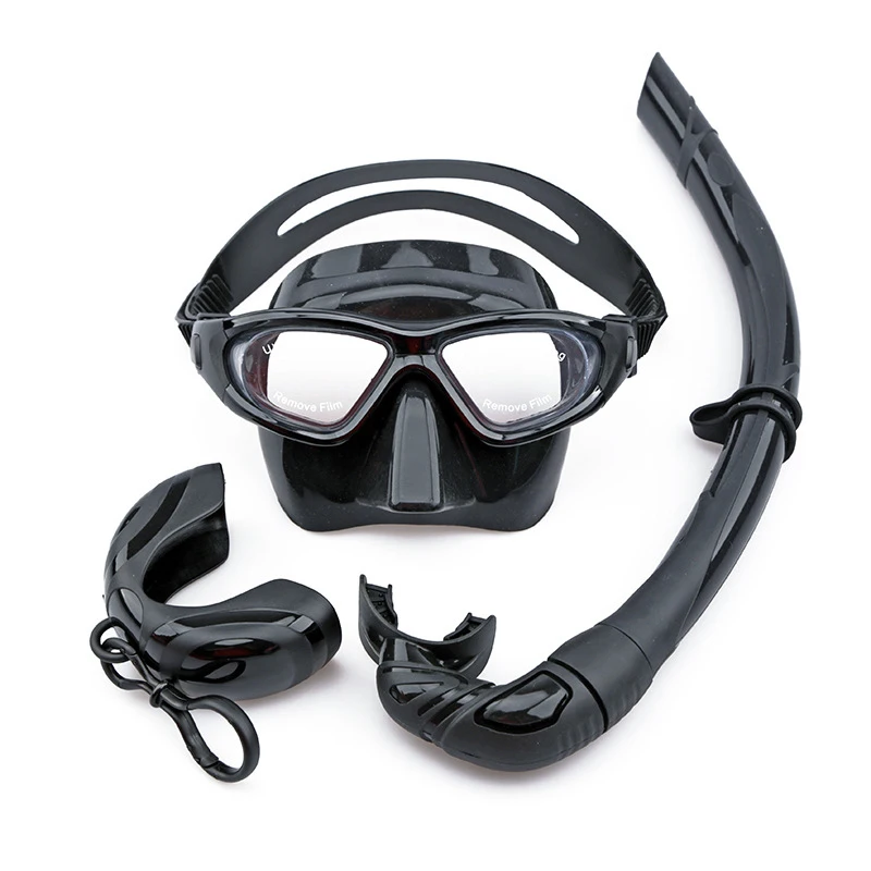 

NEW Free diving glasses Snorkel kit diving equipment underwater diving mask for freediving snorkeling set freedive goggles