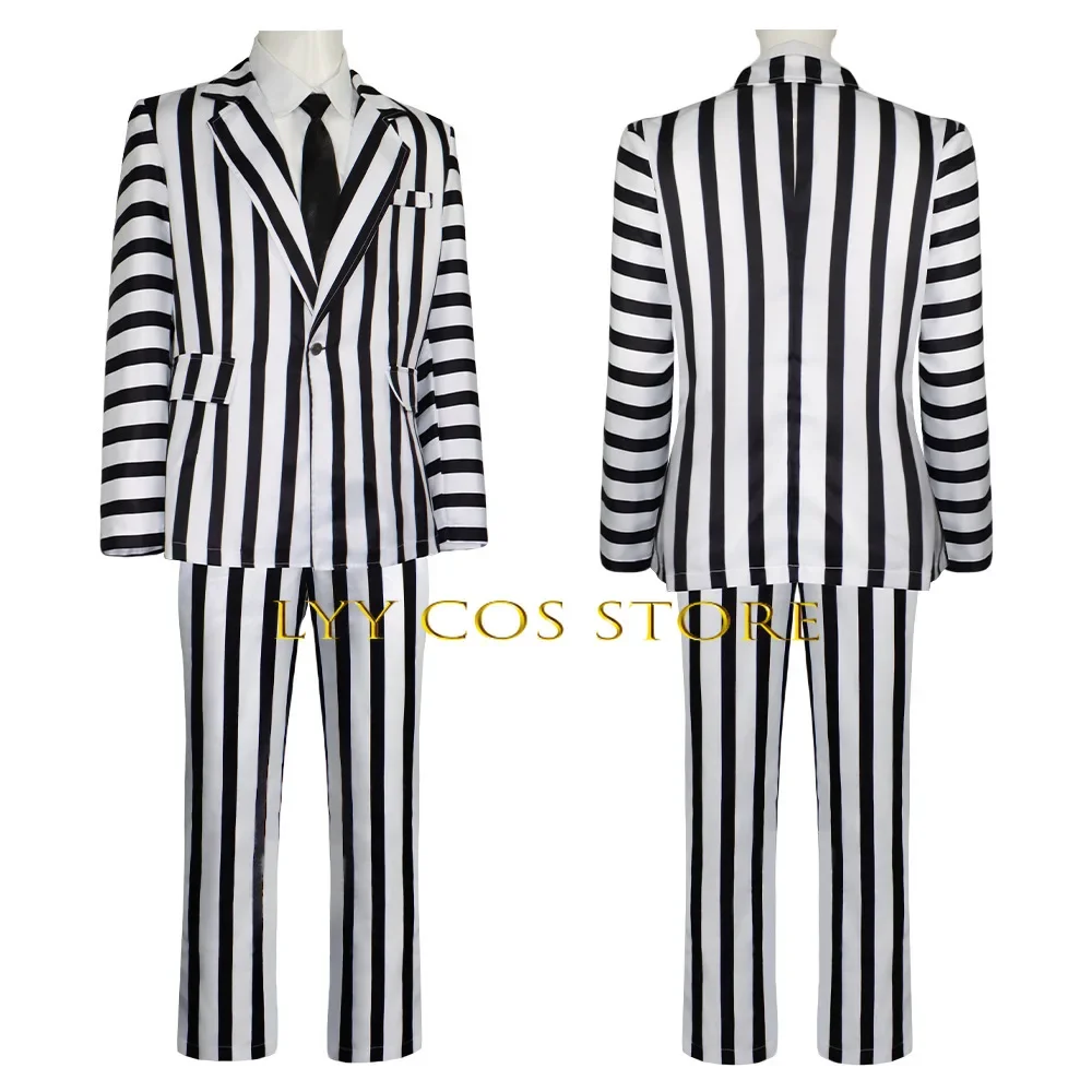 Костюм для косплея Битлз из фильма черно-белый костюм униформа ПЛАТЬЯ шляпа