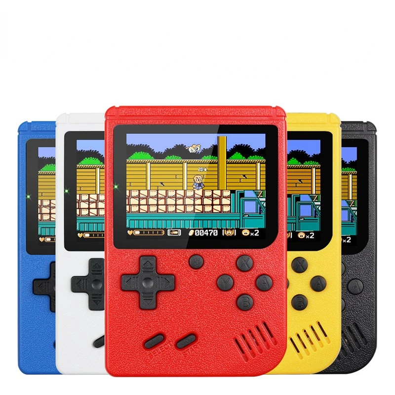 

Retro Portable Mini Handheld Video Game Console 8-Bit 3.0 Inch Color LCD Kids Color Game Player Built-in 400 games Free shipping