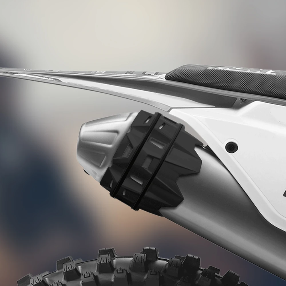 Фото NICECNC для KTM EXC 300 SXF 450 SX125 Huqvarna TE 300 GasGas EC 300 250 Beta RR 300 Suzuki DR-Z400 Защита выхлопной трубы №2