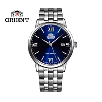 orient automatic watch for men japanese classic dress watch stainless steel modern see through case back gift for him ac0f