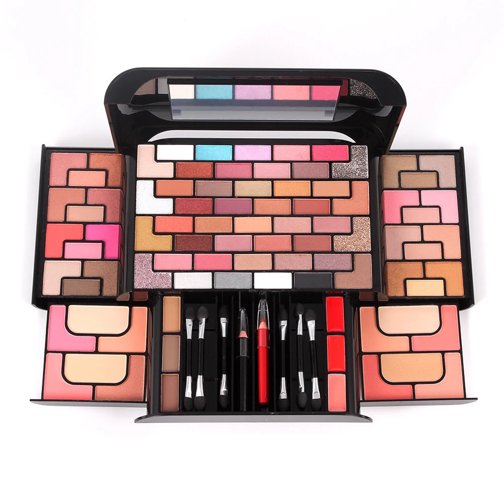 

68 Color Brick Maze Makeup Set Professional Eyeshadow Box Matte Shimmer Eye Shadow Powder Long Lasting Cosmetic Beauty Eyeshadow