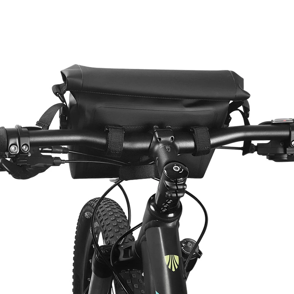 

2.5-3L Bicycle Front Bag Waterproof Handlebar Bag For SAHOO Bicycle With Shoulder Strap Adjustable Capacity Bike Accessories
