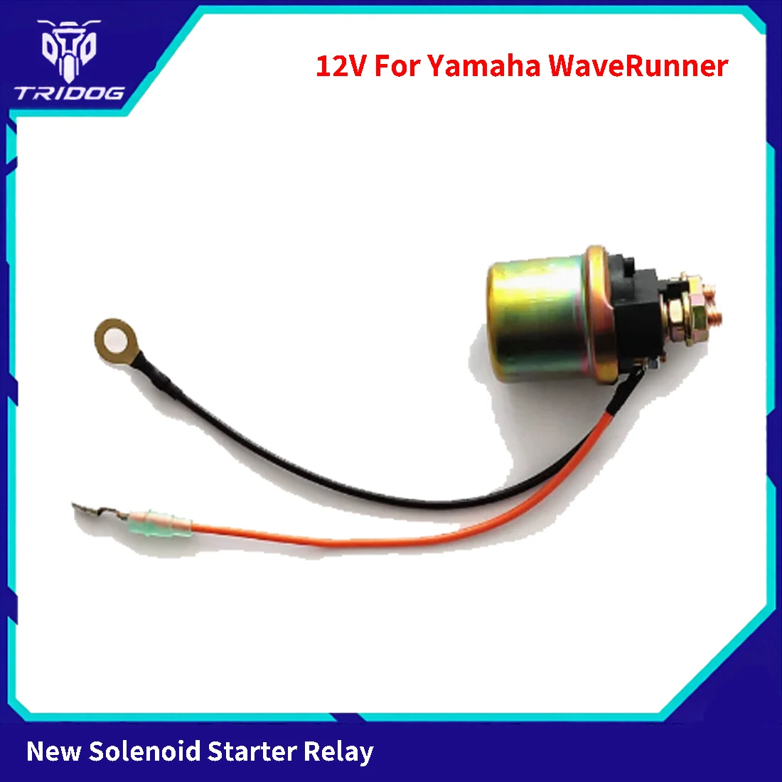 Фото Реле стартера 12В для Yamaha WaveRunner GP760 GP800 GP1200 WR500 WRA650 1987-2001 6G1-81941-10-00 6G1-81941-00-00 №2