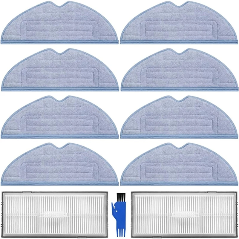 

HE5H Robot Replacement Sweeper Tools Mop Pad Replacement Part Filter for roborock