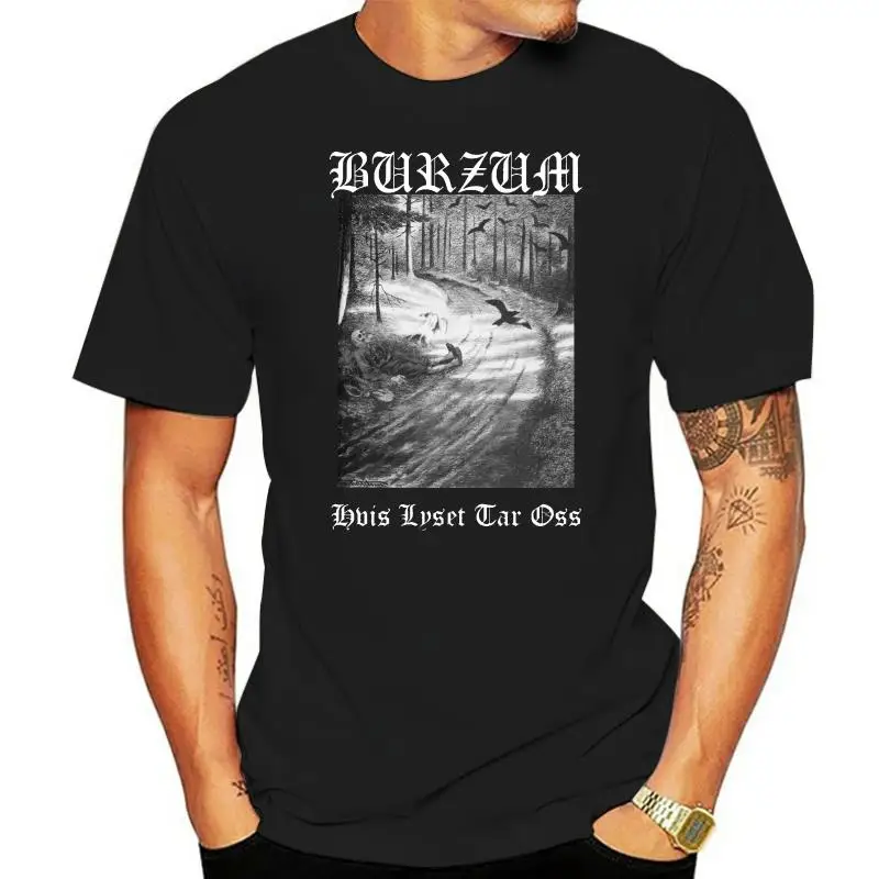 

0BURZUM NEW BLACK T SHIRT Bathory Darkthrone Mayhem Marduk Beherit Emperor Venom