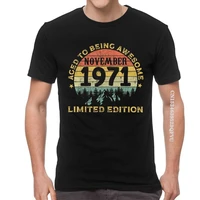 legends awesome born in november 1971 tshirts men casual tee top oversized t shirts 49 years old birthday emo men t shirt