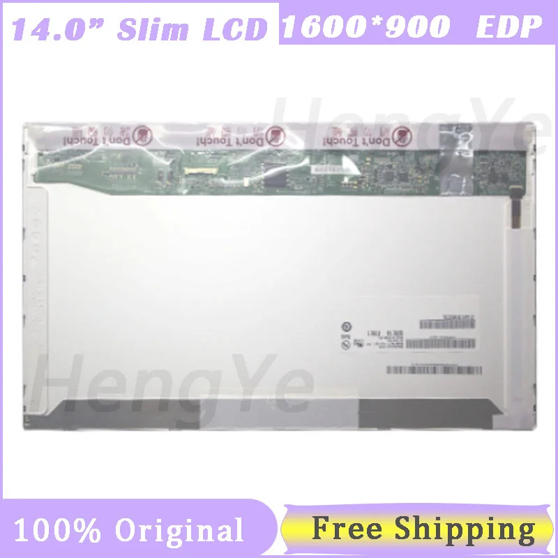 

14.0 Inch LED LCD Display matrix 1600*900 30PIN eDP LP140WD1 TPD1 B140RW01 V.2 LTN140KT02 for HP elitebook 8440P 8440W