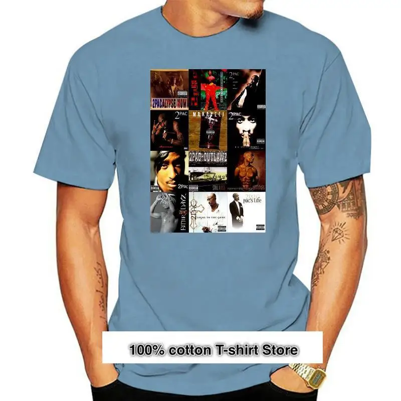 

Camiseta de moda de 2 Pac Tupac para hombre, camisetas de Death Row, Dr Dre Ice, Hip Hop, Rap, 2020