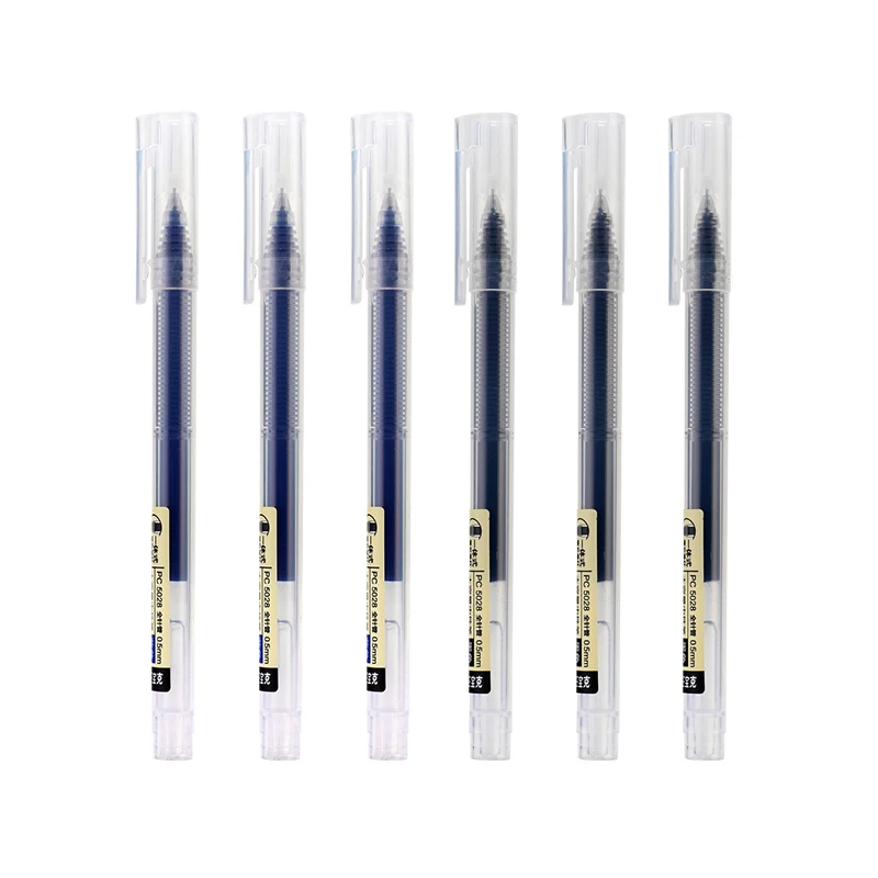 

BAOKE PC5028 0.5mm Large Capacity Gel Pen 6pcs